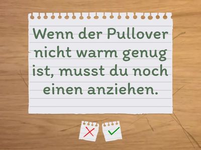 Sag es anders! (Konditionalsätze ohne wenn)