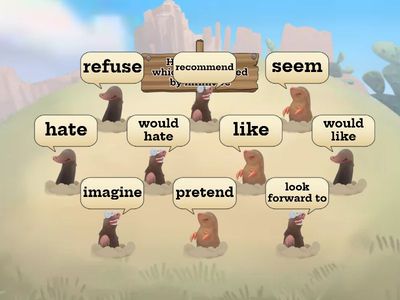 gerunds and infinitives