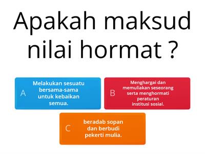 Kuiz Pendidikan Moral Unit 6