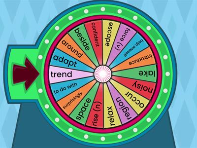 N.D.P Unit 3 p. 88 vocabulary practice