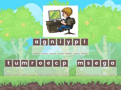 Hobbies (Spelling slide)