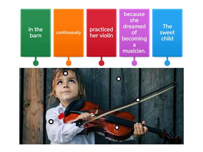 8.13 Label the sentence