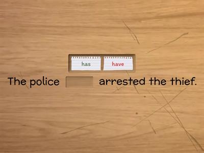 Subject verb agreement