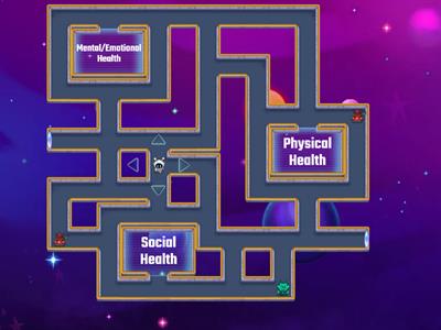 Health Triangle Maze Chase 