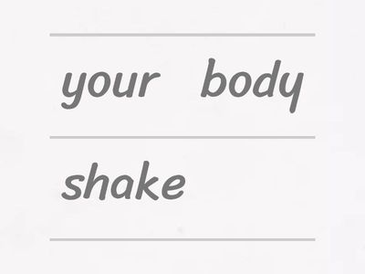 2º. Unit 3. Move your body