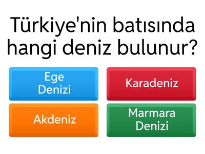 Türkiye'nin Denizleri ve Deniz Komşuları 