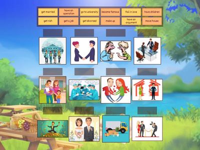BRAINY 6 -U3- Stages of life and life events - match