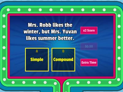 Simple and Compound Sentences