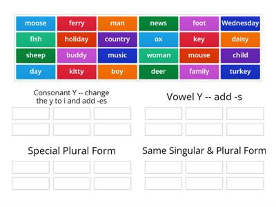 Plural Nouns