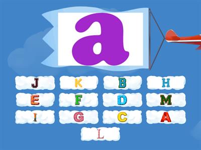 English Alphabet (a-m)