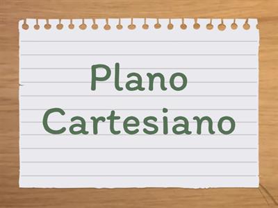 Plano Cartesiano