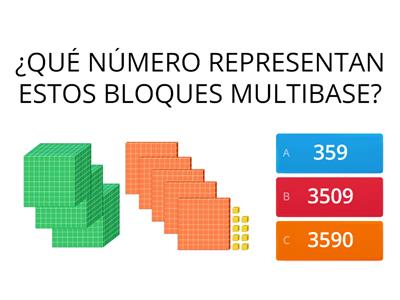 BLOQUES MULTIBASE VALOR POSICIONAL 