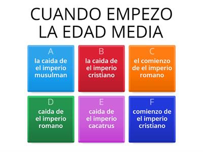 La Edad Media ELENA