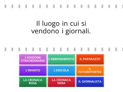 Giornale, media e televisione