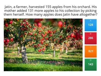 Grade 4  Word problems