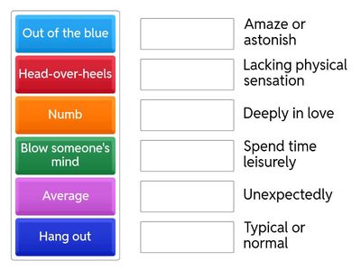 1.B Life lessons - Idioms and Phrases 