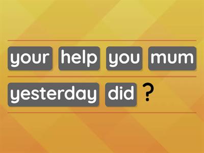 Past Simple all forms-(regular)