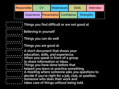 Interview Skills & CV Writing