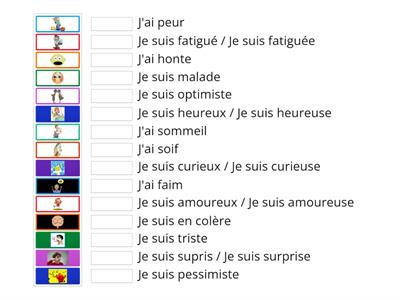 Emotions et sentiments