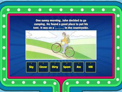 FLYERS Reading and Writing Test 1 part 4