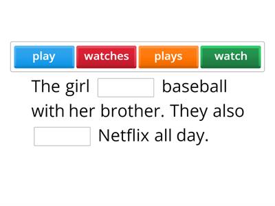 A1 Basic simple present