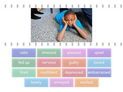 Adjectives 4 : Feelings 9B face2face Pre-Intermediate