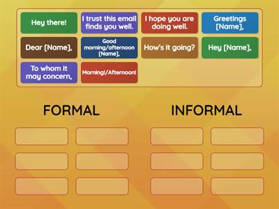 WRITING EMAIL (greetings)