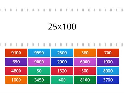 Moltiplicare per 10, 100, 1000