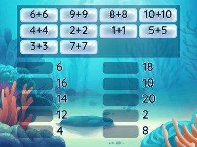 Adding Doubles to 20