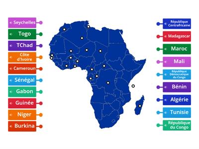 French speaking African Countries