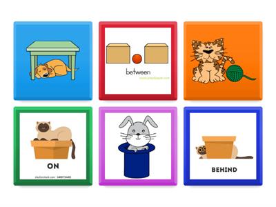 Preschool Prepositions of place