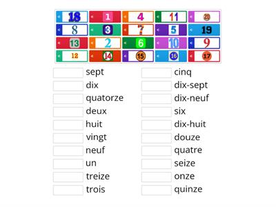 LES LOUSTICS UNITÉ 2 LEÇON 1 - Chiffres 1-20