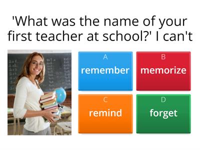 What do we remember?