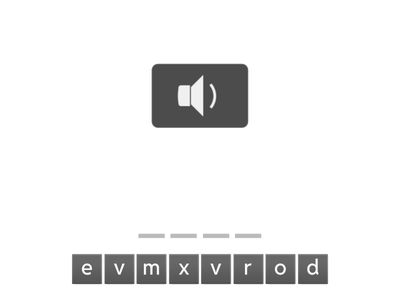 Spelling Practice ("er")