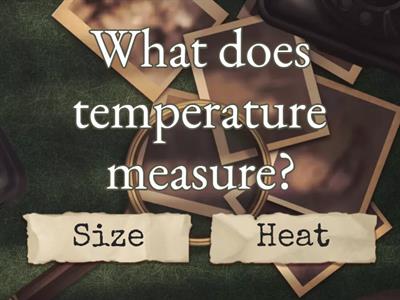 Temperature and Heat Quiz