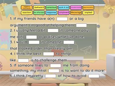 Perspectives 3. Unit 8A. Vocabulary. p. 93. Exercise 3