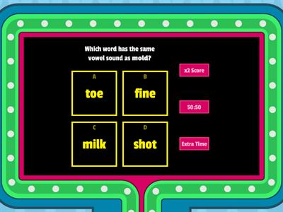 Vowel Teams