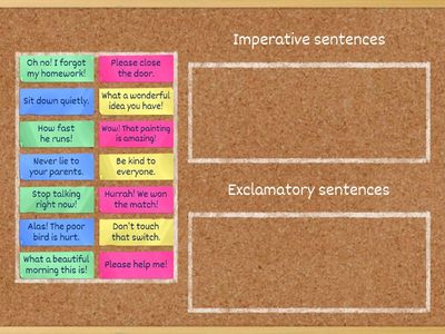 Exclamatory and imperative sentences by অনন্যা