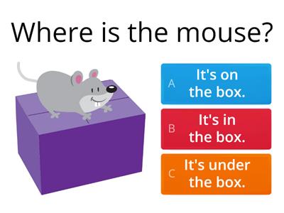 Prepositions of place