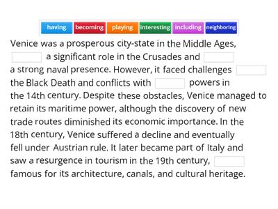 Venice- History