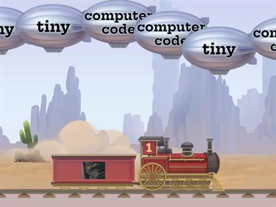 Robots Vocabulary (balloons)