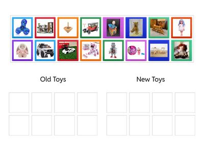 Old vs New Toys Activity