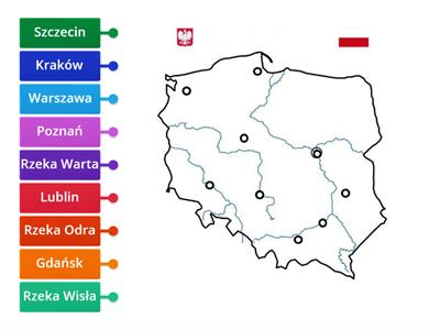 Mapa Polski