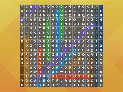 SOPA DE LETRAS ROBOTICA 