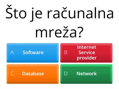 Računalne mreže informatika