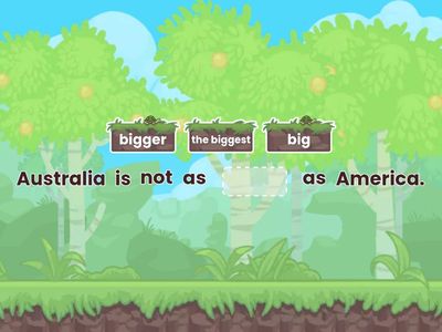 Comparative, superlative, as ...as