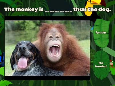  Comparative/superlative -er -est