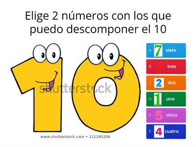 Descomponer y componer números hasta el 20