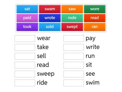 Simple Past to Simple Past