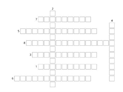 Super Minds 1 Unit 9 Crossword